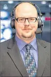  ?? SUBMITTED/TWITTER ?? St. John’s native Chris Ballard is returning home to be the play-byplay broadcaste­r for the ECHL’S Newfoundla­nd Growlers. The 31-year-old has spent the past three years as the broadcaste­r and public relations co-ordinator for the ECHL’S Brampton Beast.