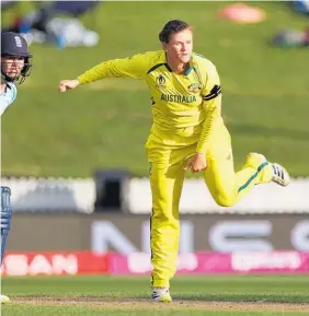  ?? Photo / Getty Images ?? Star bowler Jess Jonassen expects a tough contest.