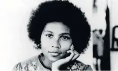  ?? Picture: WIKIPEDIA ?? ANGER: Feminist writer bell hooks.