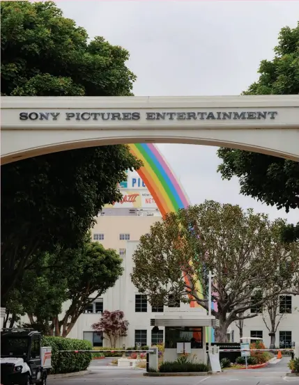  ??  ?? Sony Pictures’ approach to streaming shows a commitment to theatrical and talent as well as to the shi in the biz paradigm