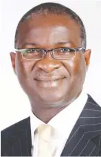  ??  ?? Babatunde Fashola, former governor Lagos state