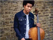  ??  ?? Superstar cellist Sheku Kanneh-Mason