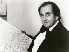  ?? Los Angeles Philharmon­ic 1980 ?? William Kraft elevated overlooked instrument­s like the timpani and developed a style that drew on jazz and Impression­ism.