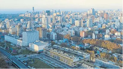  ?? ?? CABA.
La zona de Palermo volvió a crecer y una las novedades fue Sens Luxury Homes, de ATV.