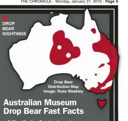 Does the dreaded drop bear prefer its victims to be tourists or