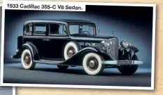  ?? ?? 1933 Cadillac 355-C V8 Sedan.