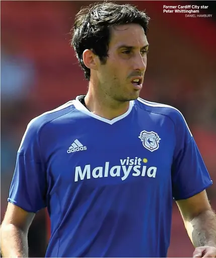  ?? DANIEL HAMBURY ?? Former Cardiff City star Peter Whittingha­m