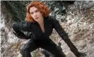 ?? Photograph: Jay Maidment/AP ?? Scarlett Johansson as Black Widow.