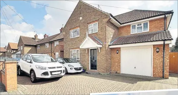  ??  ?? NOT TO BE MISSED: This stunning family home provides generous living accommodat­ion and has a lovely large rear garden.