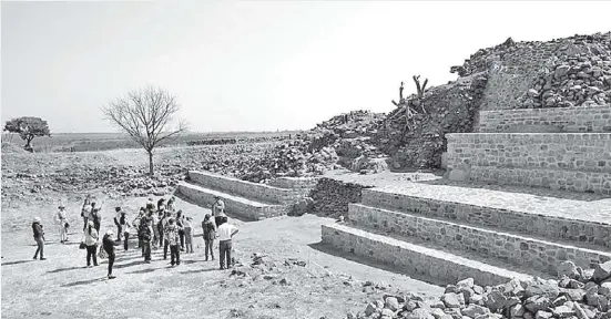  ?? CORTESÍA ?? Además de los recorridos, en los dos últimos años se ha festejado en el sitio, el Equinoccio de Primavera