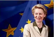  ??  ?? « Vous allez nous manquer », a assuré, hier soir, la présidente de la Commission européenne Ursula von der Leyen aux eurodéputé­s britanniqu­es. (Photo AFP)