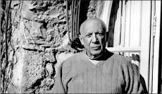  ?? AGENCE FRANCE-PRESSE ?? Spanish painter and sculptor Pablo Picasso separated from his first wife, Olga Khokhlova, in 1935. They never divorced; she died in 1955.