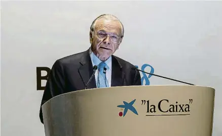  ?? LV ?? Isidre Fainé, president de la Fundació Bancària La Caixa i de Criteria