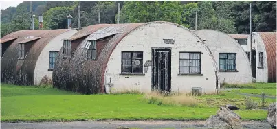  ?? Picture: Kim Cessford. ?? The Comrie Developmen­t Trust is working to transform part of the camp into self-catering accommodat­ion.