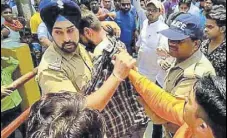  ?? HT FILE PHOTO ?? Gagandeep Singh became an online sensation after the video of him saving a man went viral on social media.