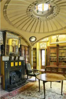  ??  ?? LEFT The Breakfast Room features a mirrored and domed ceiling ABOVE Soane designed the ingenious ‘moveable planes’ in the Picture Room when he was 71 ABOVE RIGHT The modest exteriors of 12–14 Lincoln’s Inn Fields do not betray the cornucopia of...