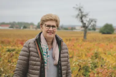  ??  ?? Above: Marie-Christine Mugneret-Gibourg of Domaine Georges Mugneret-Gibourg