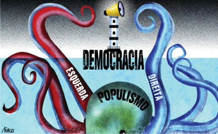  ?? ?? Os populismos de esquerda e de direita contra a democracia