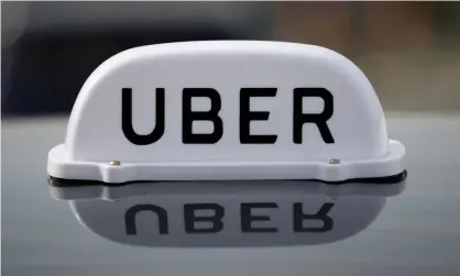  ??  ?? The stock market valuation Uber is hoping to achieve could raise proceeds of $8bn to $10bn. Photograph: Phil Noble/Reuters