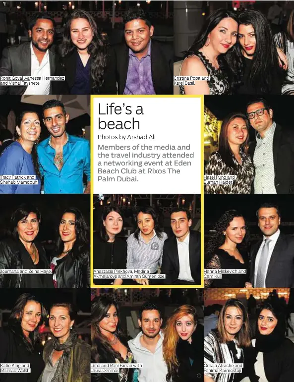 sachin and babi light blue dress WHITE Dubai (Moved) - Rooftop bar in Dubai main image 1