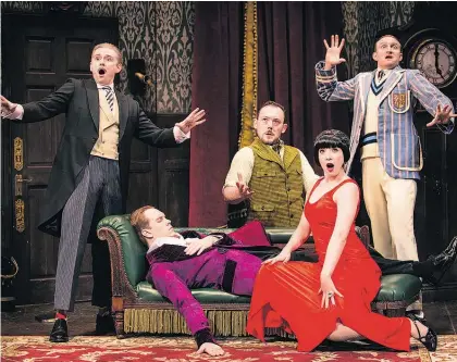  ?? Picture / Supplied ?? The Play That Goes Wrong plays on the best and worst experience­s you've ever had at the theatre.