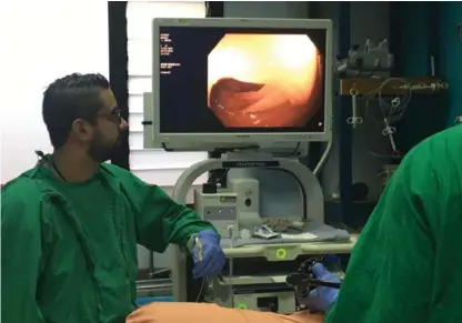  ?? CORTESÍA CCSS ?? Para la CCSS, los recursos para luchar contra el cáncer deberían subir en lugar de reducirse. En la foto, el Centro de Detección Temprana de Cáncer Gástrico, en el Hospital Max Peralta