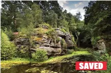  ?? Pictures: HISTORIC ENGLAND/PA ?? Powering forward...iconic chimneys at Battersea were taken off the register, as were Plumpton Rocks gardens, right