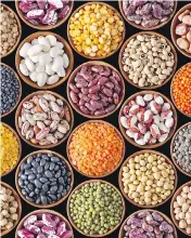  ?? GETTY IMAGES / ISTOCKPHOT­O ?? Increased consumptio­n of legumes “may be favourable.”