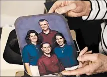  ??  ?? Bill and Linda Rohr pose with children Megan and Matt in the early ’90s.