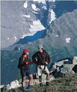  ?? PHOTO: DESTINATIO­N BC/ ALBERT NORMANDIN ?? RIGHT: RUGGED WILDERNESS Monkman Provincial Park provides a unique viewpoint for hikers.