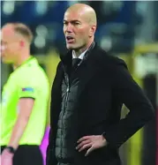  ?? EFE ?? Zidane, ayer en Bérgamo