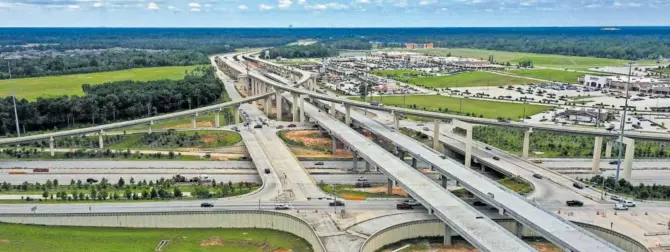  ?? ?? Autopista SH 99 Grand Parkway en Houston (EE UU), construida por Ferrovial, en una foto cedida por la empresa.