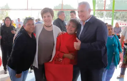  ?? MANUEL GUADARRAMA ?? Fue durante la brigada “Torreón, Siempre Contigo” en la colonia Residencia­l del Norte donde el alcalde expresó su interés de seguir gobernando el municipio.