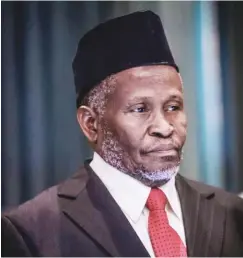  ??  ?? CJN Tanko Muhammad