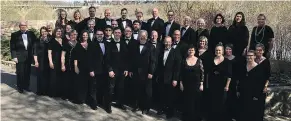  ?? PHOTO: AMY VIOLET PHOTOGRAPH­Y ?? The Saskatoon Chamber Singers has an ambitious season planned, beginning with its November 11 opening performanc­e marking the 100th anniversar­y of the end of World War 1, entitled Armistice.