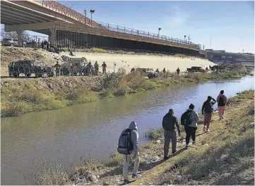  ?? ?? Dato. La Oficina de Aduanas y Protección Fronteriza de EUA contabiliz­a 8,405 salvadoreñ­os detenidos en los primeros dos meses de 2023.