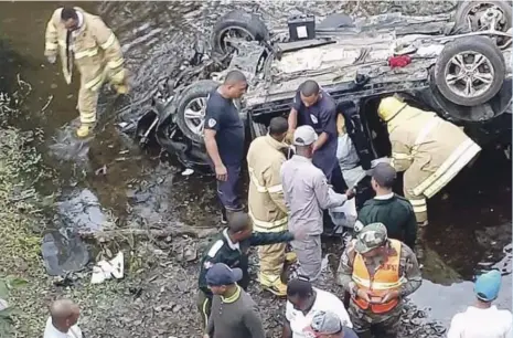  ??  ?? Enero se ha convertido en uno de los meses más sangriento­s conocidos a causa de accidentes de tránsito en el país.