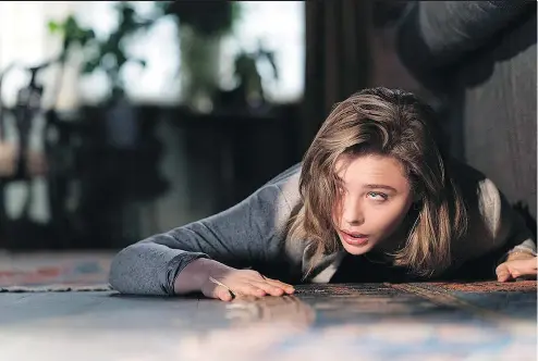  ?? PHOTOS: FOCUS FEATURES ?? Chloë Grace Moretz stars as Frances in director Neil Jordan’s psychodram­a Greta.