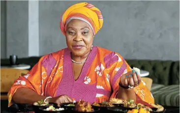  ?? Picture: Denvor de Wee ?? Singer, songwriter, actress, entreprene­ur, humanitari­an and teacher Yvonne Chaka Chaka at the La Perere restaurant in Sandton.