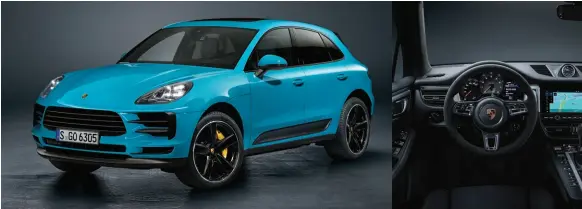  ??  ?? Not a lot to see here! The Macan has received a moderate exterior and interior makeover, but then why radically change a best-selling formula