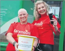  ?? (Photo: Katie Glavin) ?? Patty Smyth and hairdresse­r Trudy O’Brien pictured after last year’s fundraisin­g head shave on MacCurtain Street, Fermoy. The 2023 event will be staged in both Fermoy and Mitchelsto­wn.