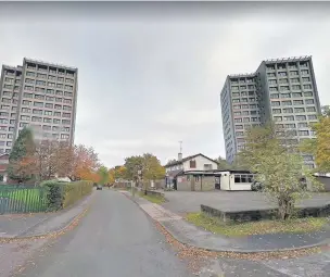  ?? Google Street View ?? Pennine Court and Range Court in Macclesfie­ld