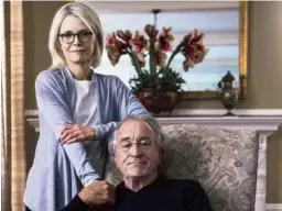  ?? HBO FILMS ?? La crítica cayó rendida ante las actuacione­s de Michelle Pfeiffer y Robert De Niro en los papeles de Ruth y Bernie Madoff, para la película ‘El mago de las mentiras’.