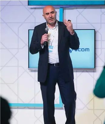  ?? Mona Al Marzooqi / The National ?? Ronaldo Mouchawar, the CEO of Souq.com, now sold to Amazon