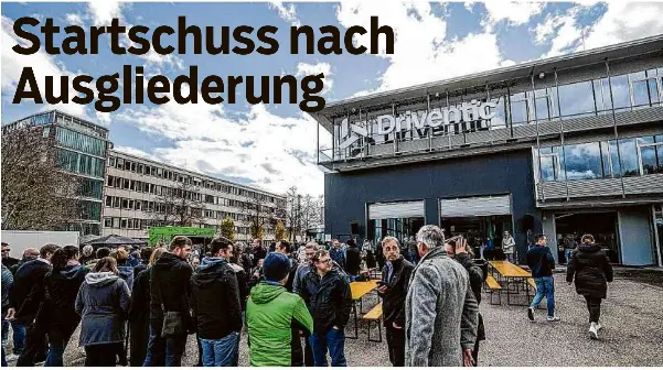 Startschus­s nach Ausglieder­ung - PressReader