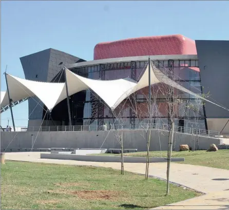  ?? PICTURE: TIMOTHY BERNARD ?? VITAL COG: Project managers are important players in big projects, such as the constructi­on of the Soweto Theatre that opened last month in Jabulani.