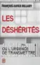  ??  ?? Les Déshérités. Ou l’urgence de transmettr­e, de François-Xavier Bellamy. J’ai lu, 6 €.