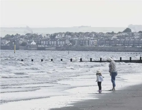  ??  ?? Portobello was one of 11 beaches which were rated as poor by the Scottish Environmen­t Protection Agency