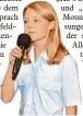  ??  ?? Svenja Richter hinterließ mit ih rer Stimme einen bleibenden Eindruck.