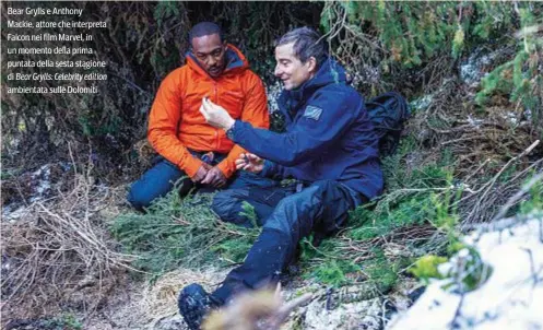  ??  ?? Bear Grylls: Celebrity edition